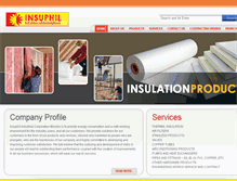 Tablet Screenshot of insuphil.com